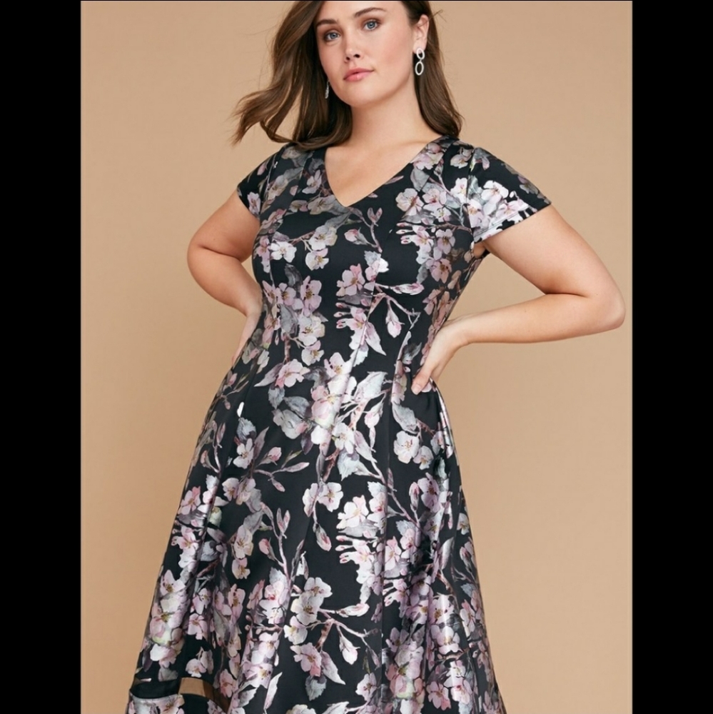 Lane Bryant Floral Dress